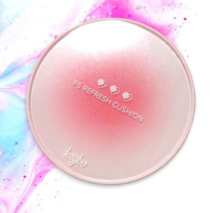 F5 リフレッシュクッション/keybo/クッションファンデーションを使ったクチコミ(5枚目)