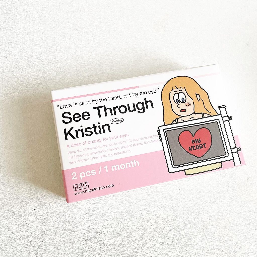 See Through Kristin/Hapa kristin/カラーコンタクトレンズを使ったクチコミ(2枚目)
