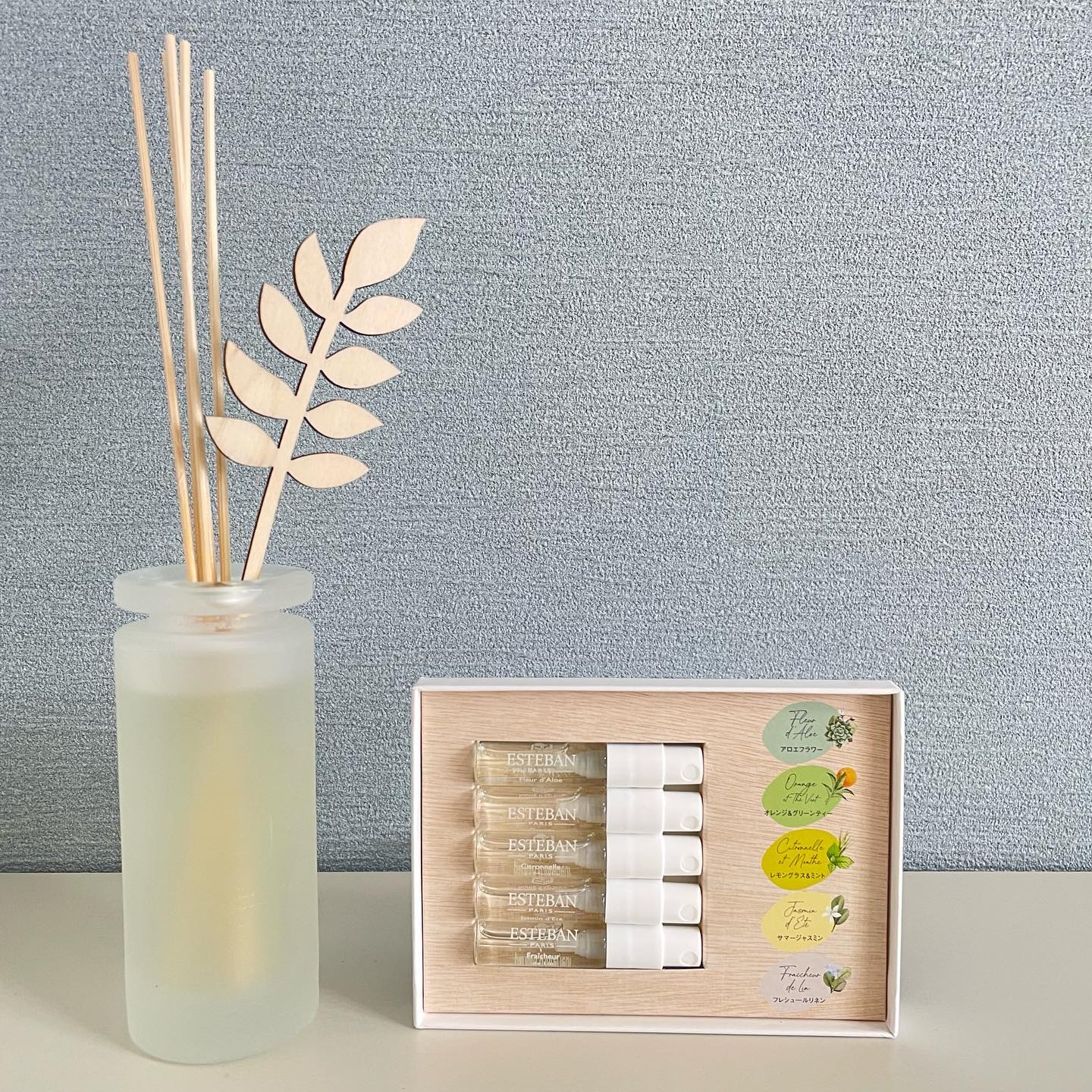 インテリアガーデン ナチュール ラタンブーケ ディフューザー /ESTEBAN/ルームフレグランスを使ったクチコミ（1枚目）