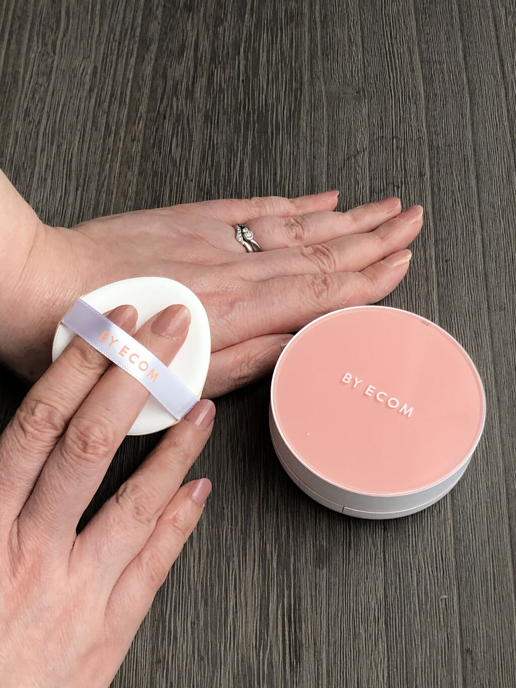 ハニーグロウ クッション/BY ECOM/クッションファンデーションを使ったクチコミ（1枚目）