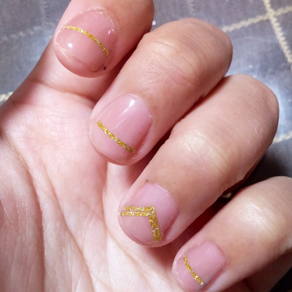 ジェルネイル ゴールド/ジェルミーワン/ジェルネイルを使ったクチコミ（2枚目）