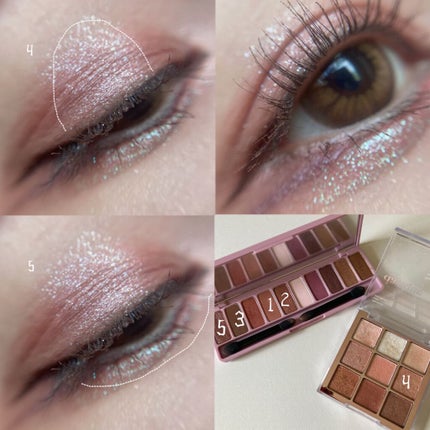 プレイカラー アイシャドウ/ETUDE/アイシャドウパレットを使ったクチコミ(3枚目)