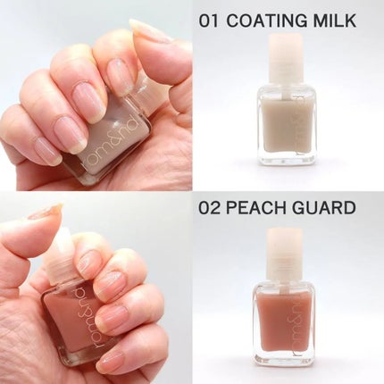 ムードペブル ネイル ハードナー/rom&nd/マニキュアを使ったクチコミ(2枚目)