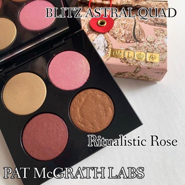 BLITZ ASTRAL QUAD RITUALISTIC ROSE/PAT McGRATH LABS/パウダーアイシャドウを使ったクチコミ（1枚目）