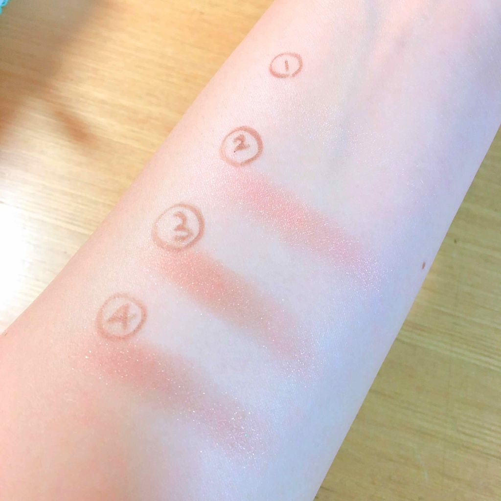 スキニーリッチシャドウ/excel/アイシャドウパレットを使ったクチコミ(3枚目)