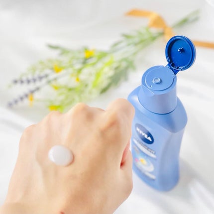 プレミアムボディミルク ホワイトニング【医薬部外品】 /ニベア/ボディミルクを使ったクチコミ(4枚目)