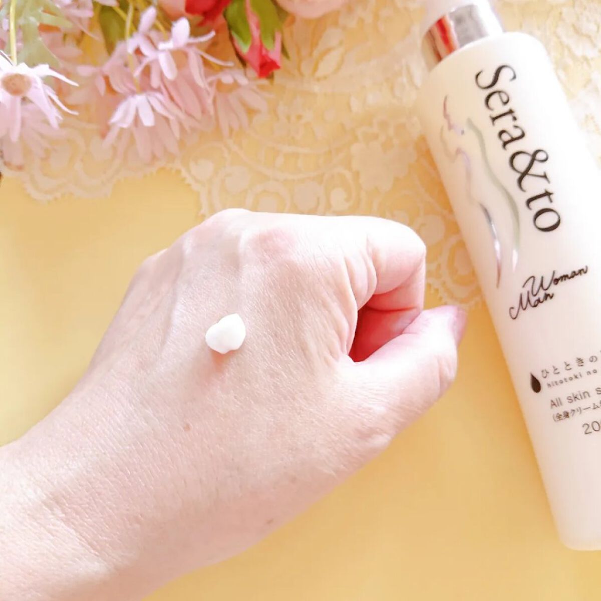 Sera&to/ひとときのしずく/ボディクリームを使ったクチコミ（3枚目）