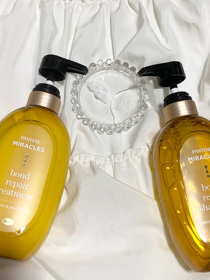 ボンドリペアシリーズ モイスチャー&パワーリペア シャンプー&トリートメント/パンテーン/市販シャンプーを使ったクチコミ(2枚目)
