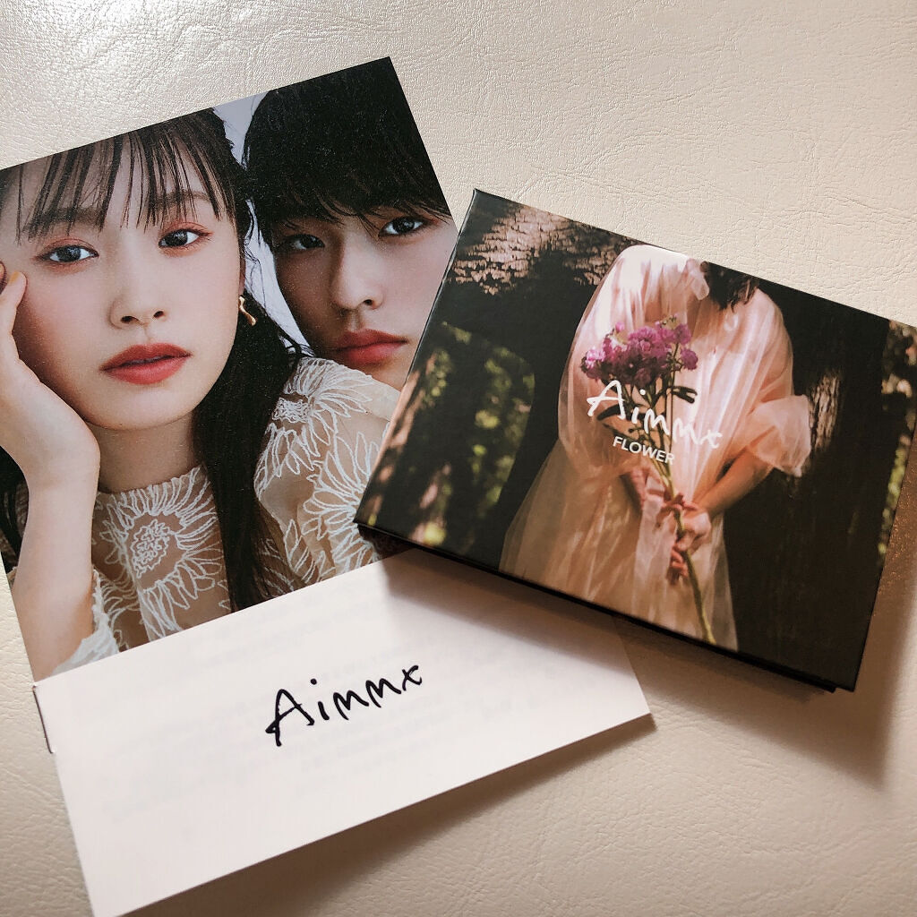 アイシャドウパレット - Magazine - 02 FLOWER PINK(フラワーピンク)/Aimmx/アイシャドウパレットを使ったクチコミ（2枚目）