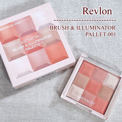ブラッシュ&イルミネーター パレット/REVLON/パウダーチークを使ったクチコミ(1枚目)