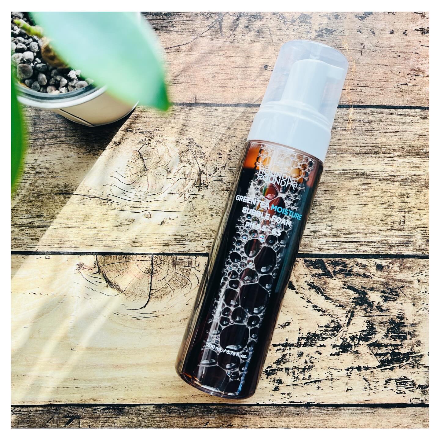 グリーンティーモイスチャーバブルフォーム/ラウンドアラウンド/泡洗顔を使ったクチコミ（1枚目）