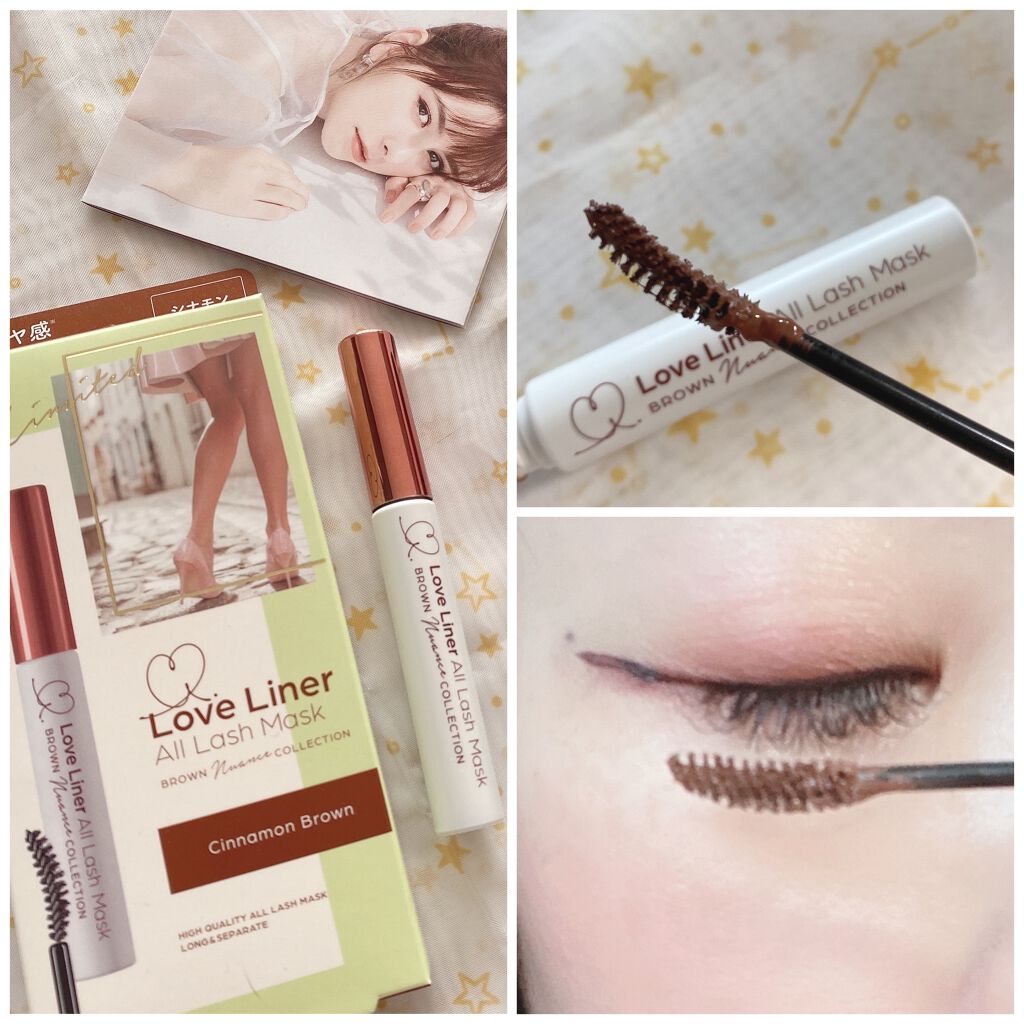 ラブ・ライナー リキッドアイライナー ブラウンニュアンスコレクション/ラブ・ライナー/リキッドアイライナーを使ったクチコミ(4枚目)