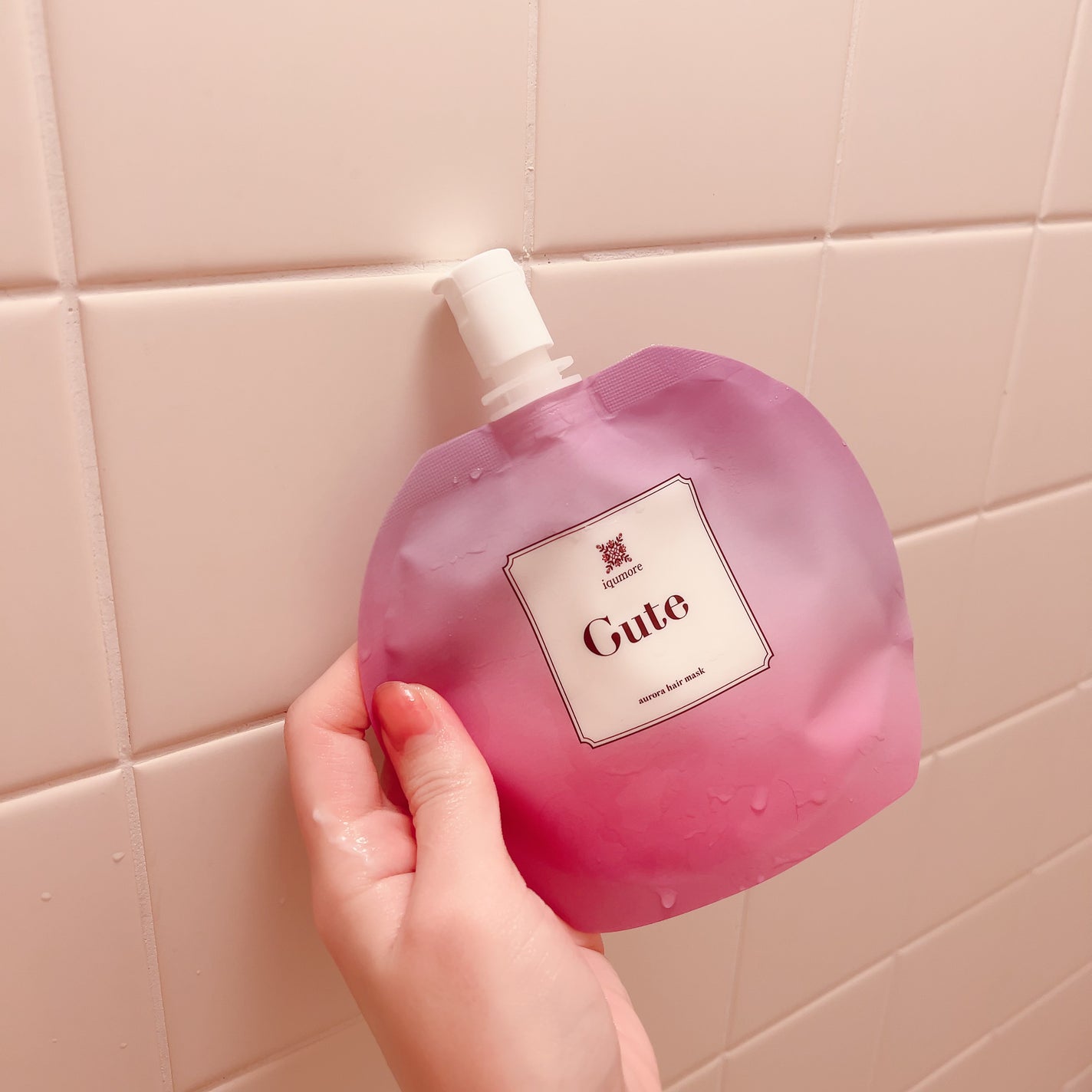 イクモアキュートオーロラヘアマスク/iqumore/ヘアマスク・ヘアパックを使ったクチコミ(6枚目)