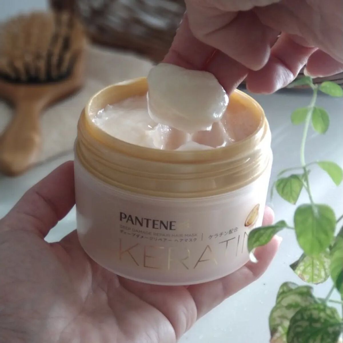 ディープダメージリペアー ヘアマスク/パンテーン/ヘアマスク・ヘアパックを使ったクチコミ（3枚目）