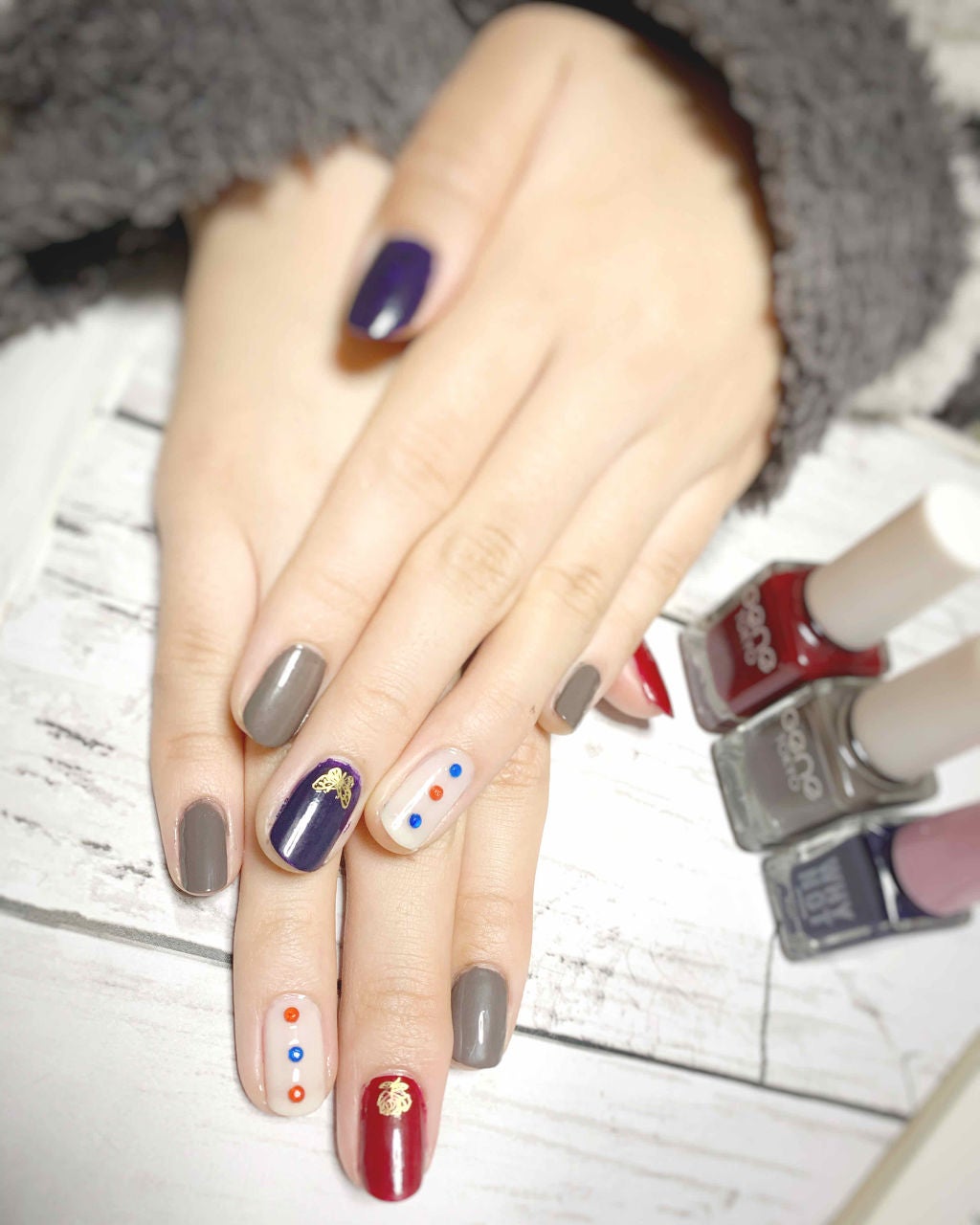 gene TOKYO ネイル/DAISO/マニキュアを使ったクチコミ(1枚目)