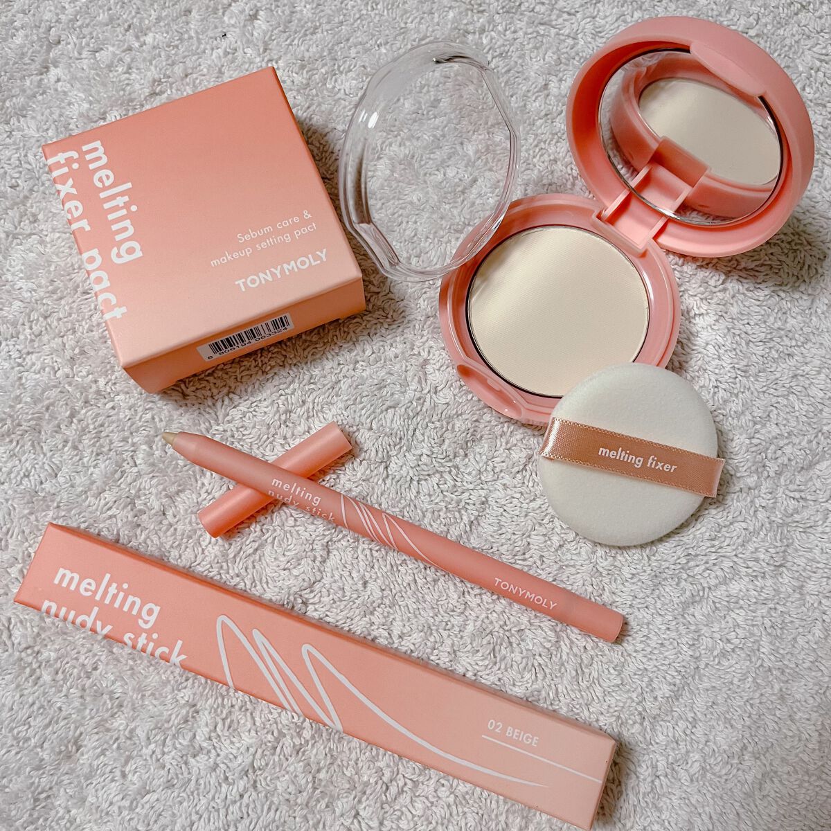 Melting Fixer Pact/TONYMOLY/プレストパウダーを使ったクチコミ（1枚目）