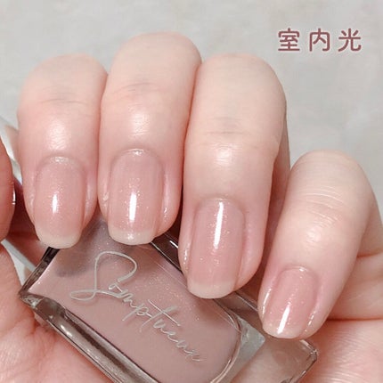Somptueux(ソンプチュー) ネイルポリッシュ/DAISO/マニキュアを使ったクチコミ(4枚目)