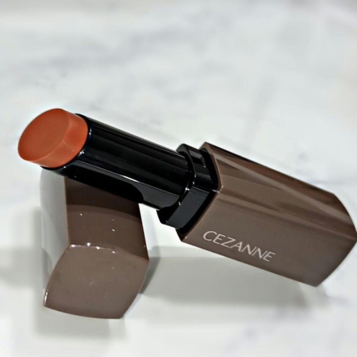 リップカラーシールド/CEZANNE/口紅を使ったクチコミ(5枚目)