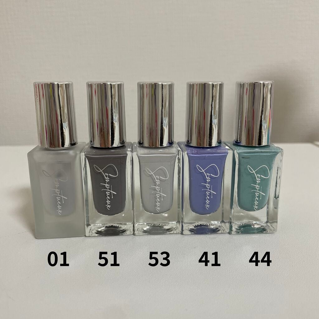 Somptueux(ソンプチュー) ネイルポリッシュ/DAISO/マニキュアを使ったクチコミ(2枚目)