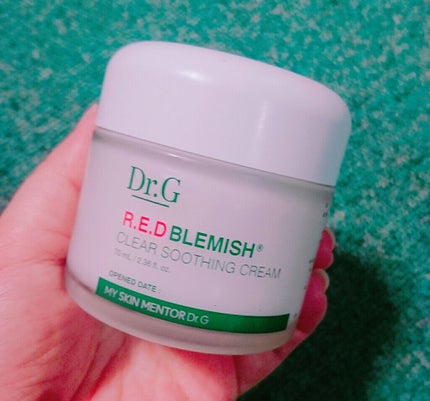 レッドB・Cスージングクリーム(チューブタイプ)/Dr.G/フェイスクリームを使ったクチコミ(1枚目)