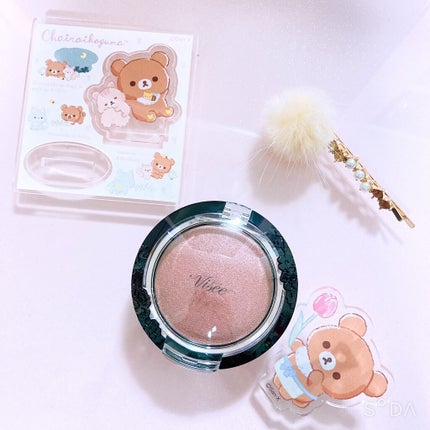 リシェ フォギーオン チークス/Visée/パウダーチークを使ったクチコミ(1枚目)