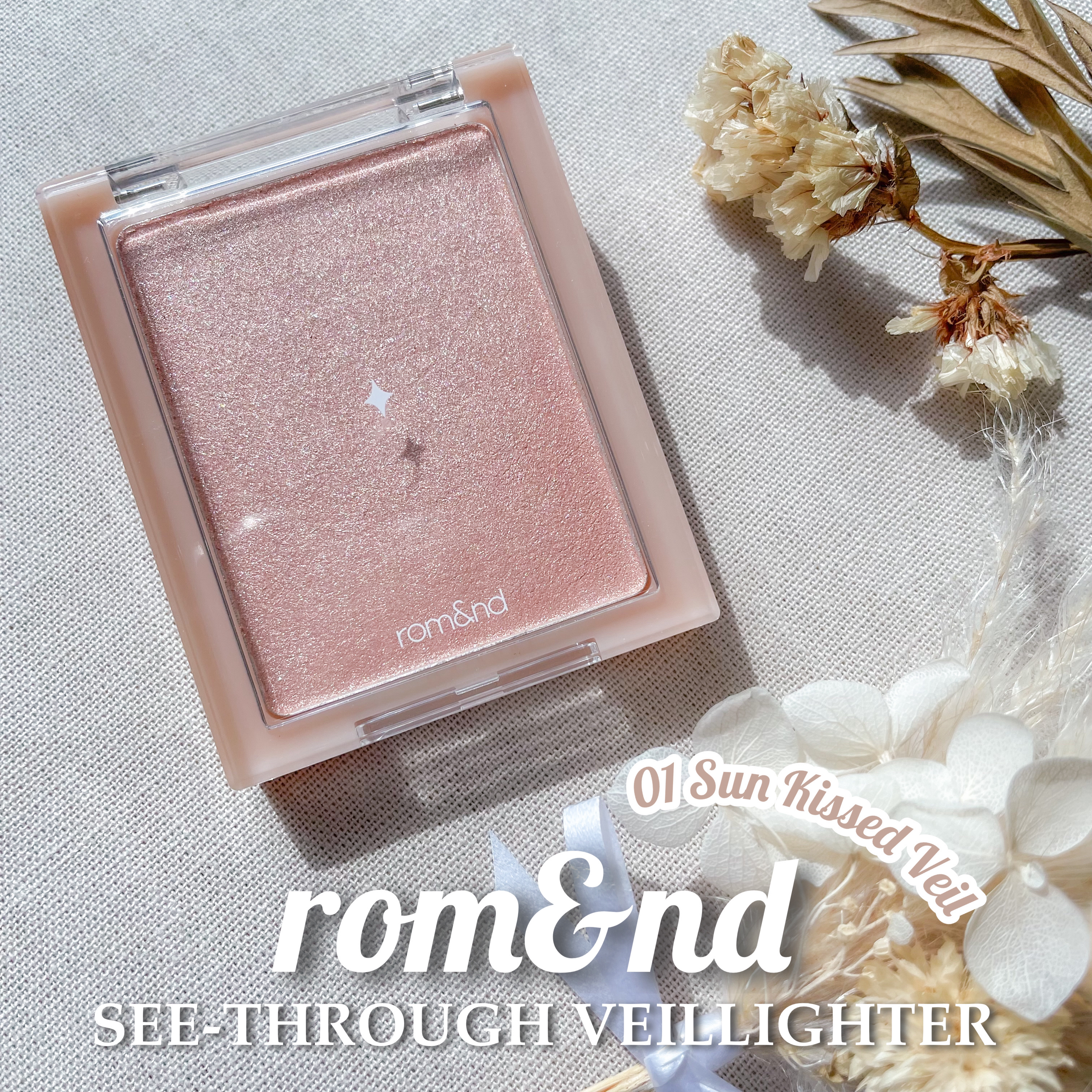 ヴェールライター/rom&nd/パウダーハイライトを使ったクチコミ（2枚目）