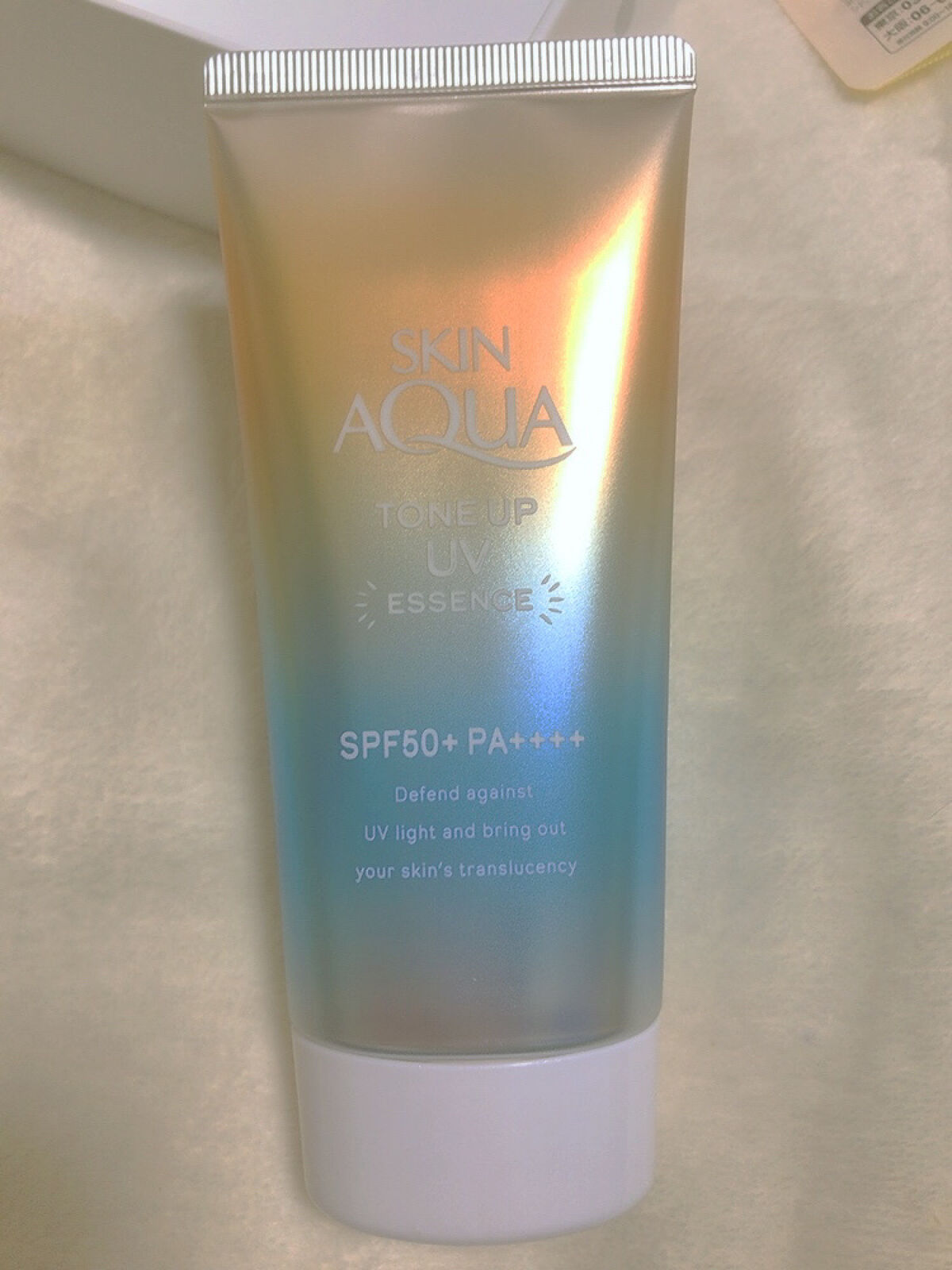 スキンアクア トーンアップUVエッセンス/スキンアクア/日焼け止めクリームを使ったクチコミ（1枚目）
