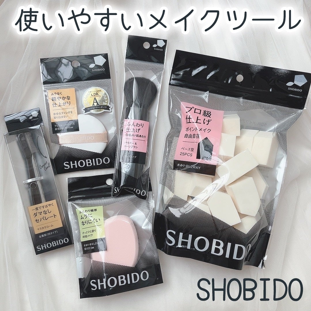 スライドチークブラシ キャップ付/SHOBIDO/メイクブラシを使ったクチコミ(1枚目)