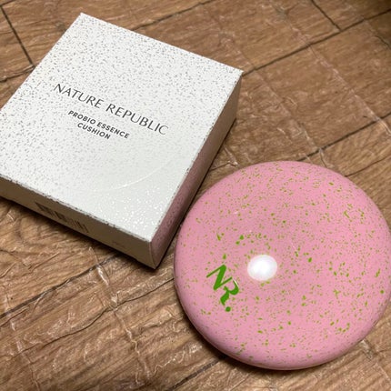 PROBIOエッセンスクッション/ネイチャーリパブリック/クッションファンデーションを使ったクチコミ(1枚目)