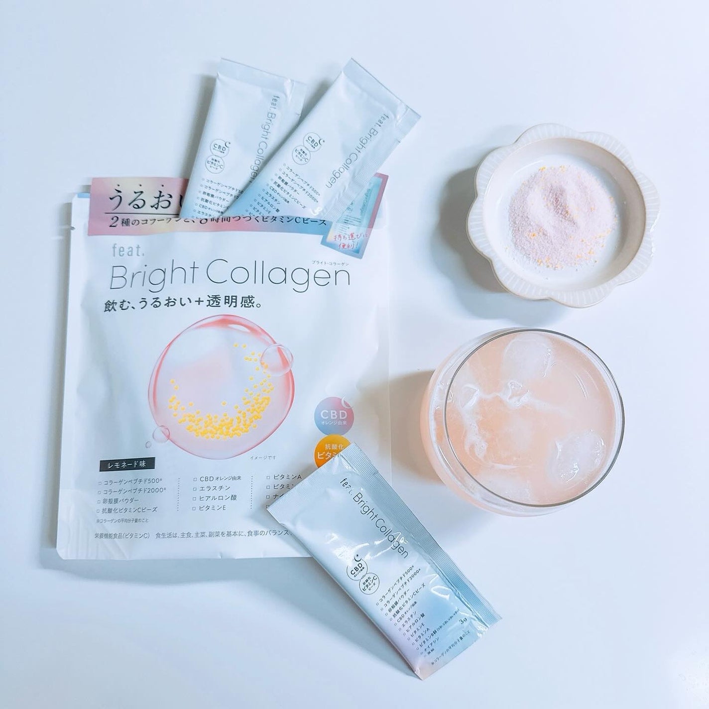 ブライト コラーゲン/Feat./美容サプリメントを使ったクチコミ(5枚目)