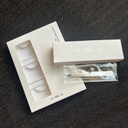 ハッピーリム アイラッシュ インディビジュアル/THE TOOL LAB/つけまつげを使ったクチコミ(6枚目)