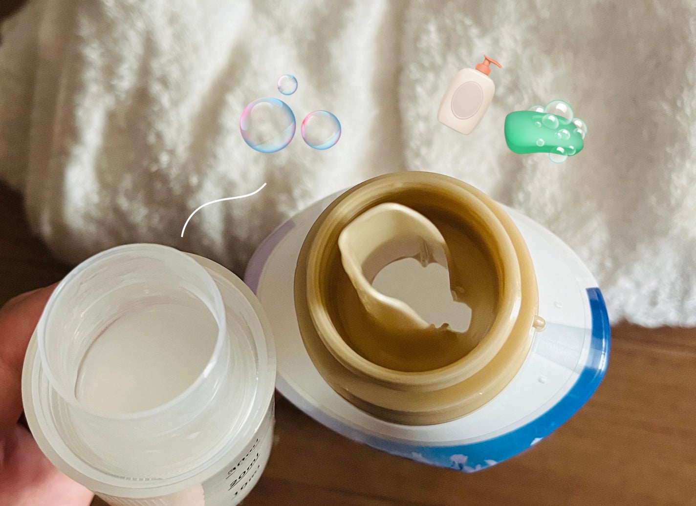 ハミングフレア リラックス ラベンダー&ジャスミンの香り/ハミングフレア/柔軟剤を使ったクチコミ(3枚目)