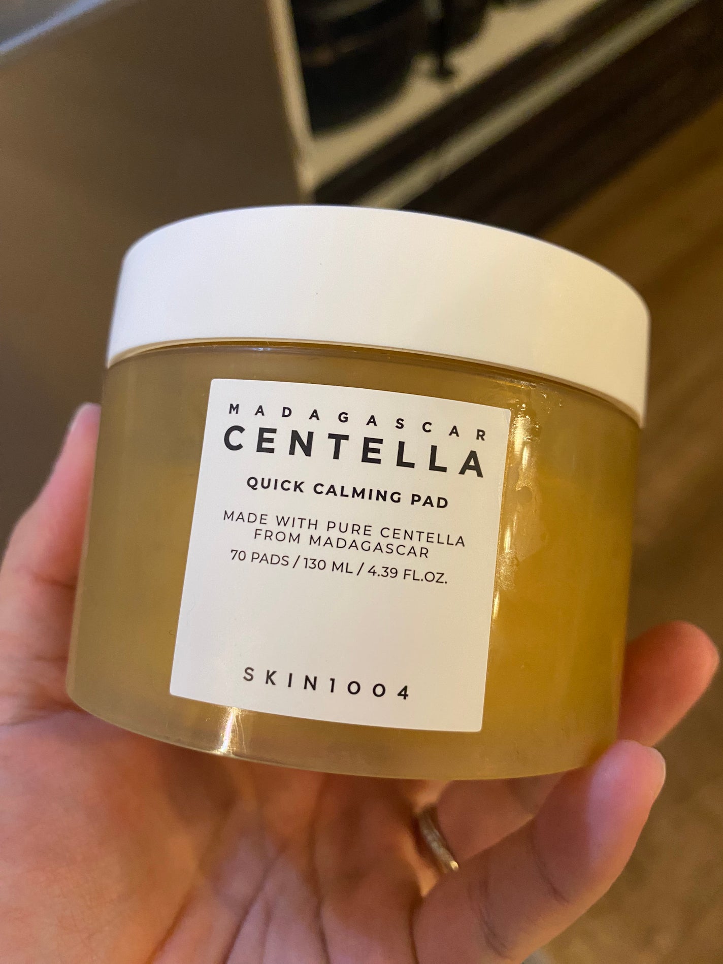 センテラ クイックカーミングパッド/SKIN1004/トナーパッドを使ったクチコミ(1枚目)