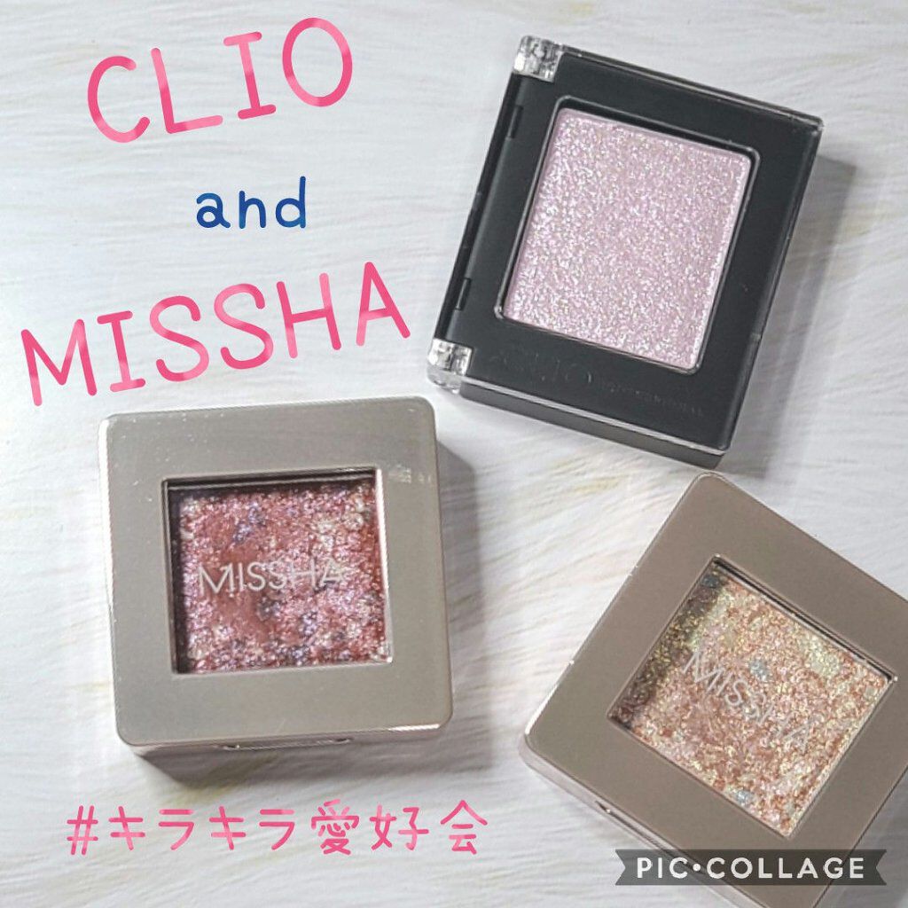 グリッタープリズム シャドウ/MISSHA/グリッターを使ったクチコミ（1枚目）