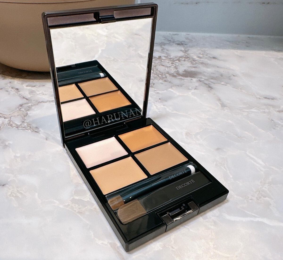 トーンパーフェクティング パレット/DECORTÉ/パレットコンシーラーを使ったクチコミ(2枚目)