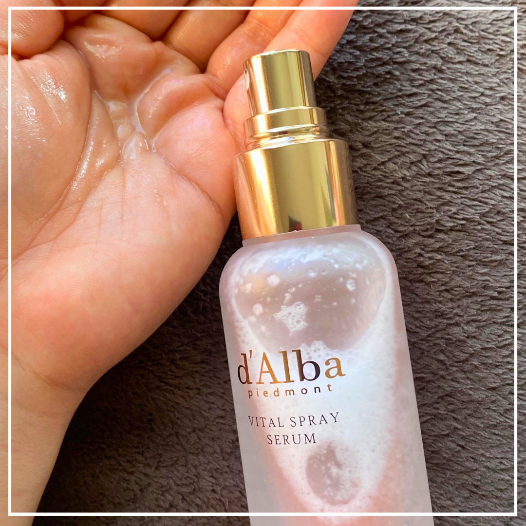 ダルバ ホワイトトリュフバイタルスプレーセラム/ダルバ/ミスト状化粧水を使ったクチコミ(3枚目)