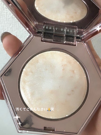 DIAMOND BOMB/FENTY BEAUTY BY RIHANNA/パウダーハイライトを使ったクチコミ(2枚目)