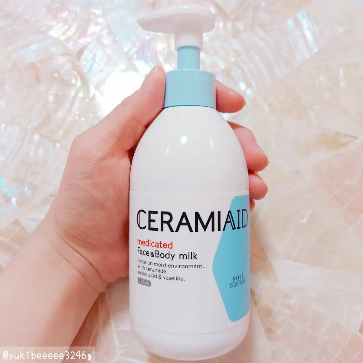 セラミエイド 薬用スキンミルク/セラミエイド/ボディミルクを使ったクチコミ（2枚目）