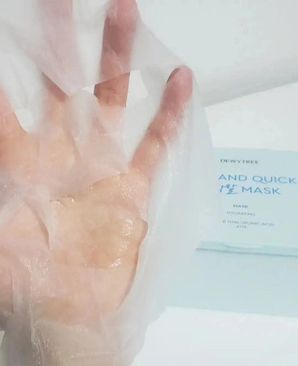 ピック&クイックマスク リフレッシュマスク/DEWYTREE/シートマスク・パックを使ったクチコミ(7枚目)