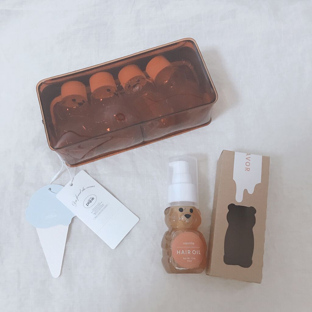 ハニーベア ヘアオイル/ジェラートピケ/ヘアミストを使ったクチコミ(2枚目)