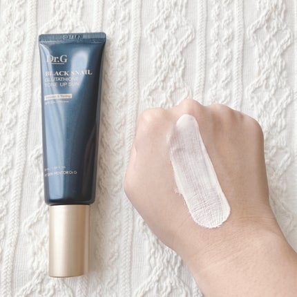 ブラックスネイルグルタチオントーンアップサン/Dr.G/日焼け止めクリームを使ったクチコミ(4枚目)