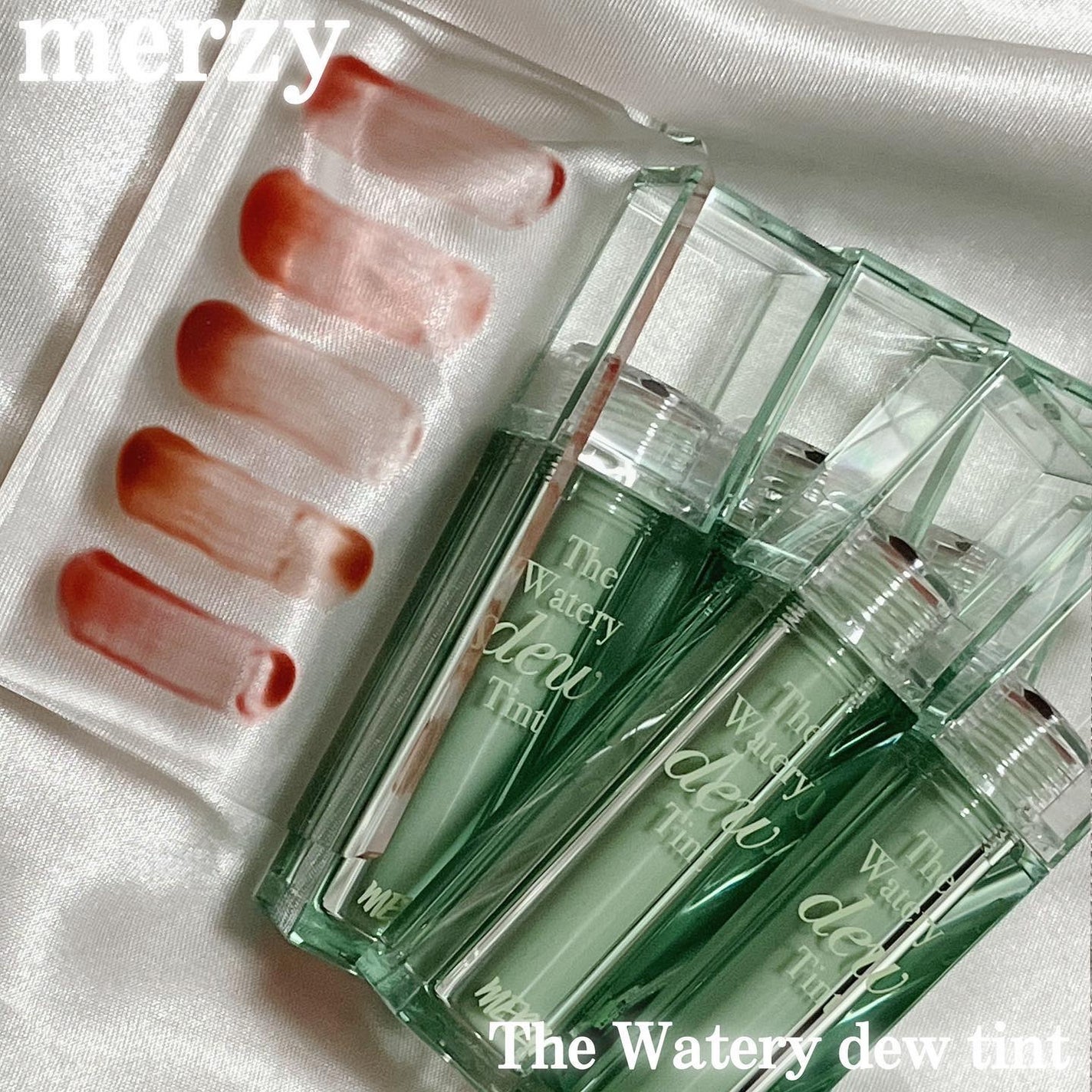 ザ ウォータリー デュー ティント シーズン3/MERZY/リップティントを使ったクチコミ(3枚目)