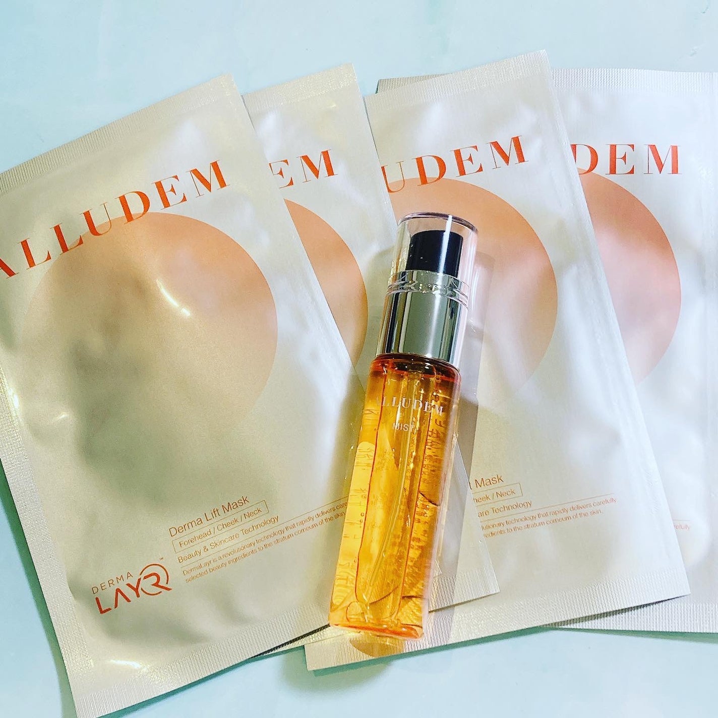 Derma Lift Mask/ALLUDEM/スキンケアキットを使ったクチコミ(2枚目)