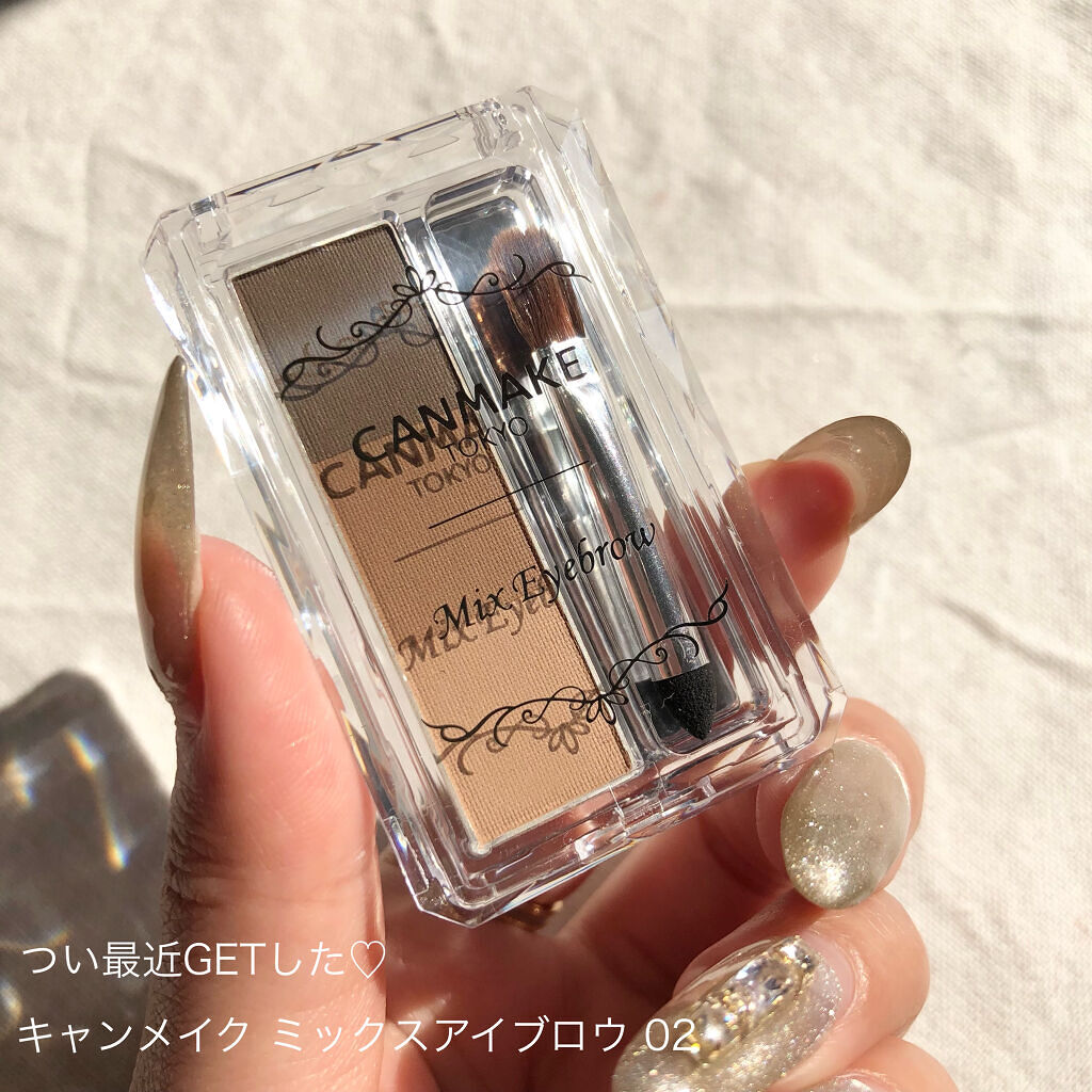 アイブロー パウダー/ちふれ/パウダーアイブロウを使ったクチコミ（3枚目）