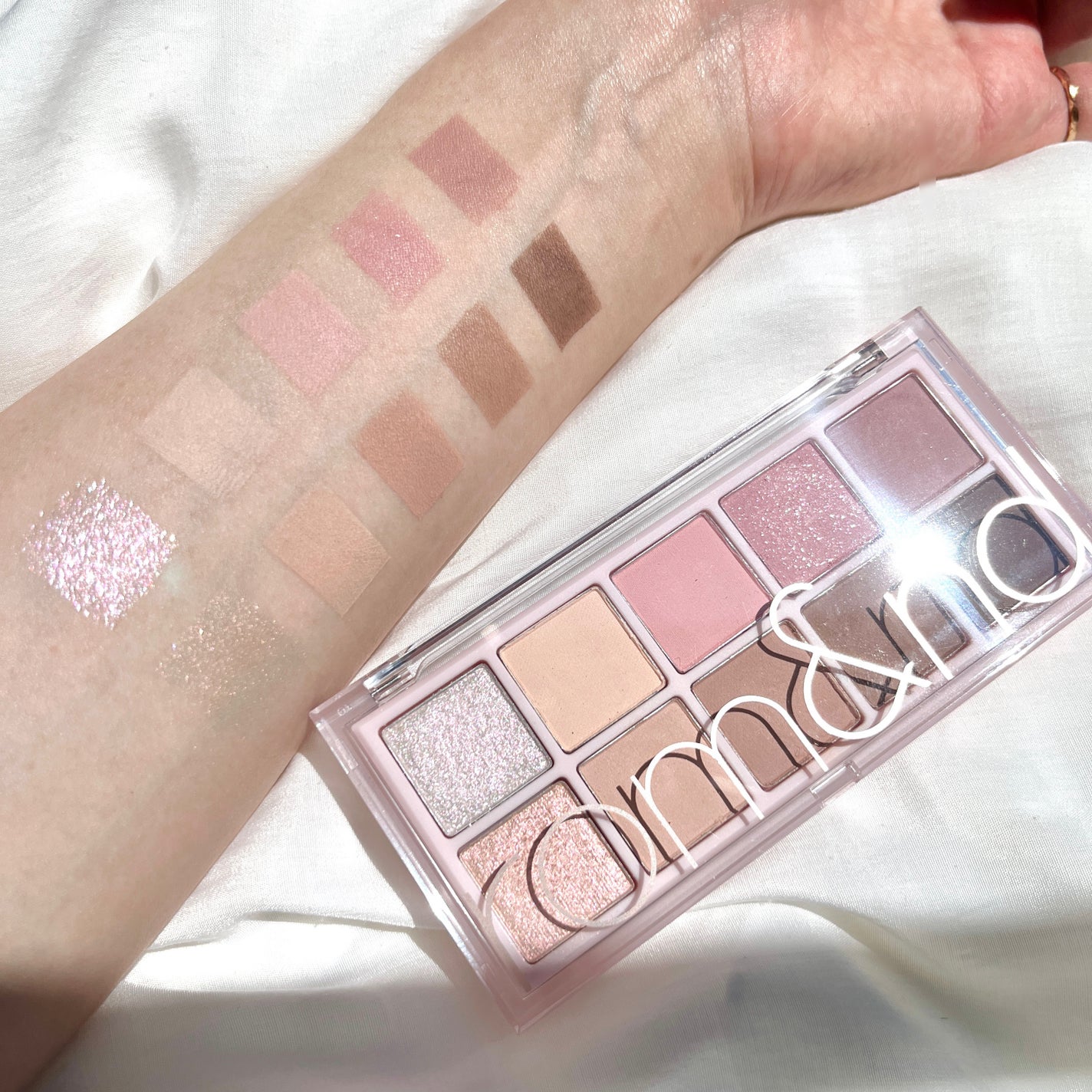 ベターザンパレット/rom&nd/アイシャドウパレットを使ったクチコミ(2枚目)