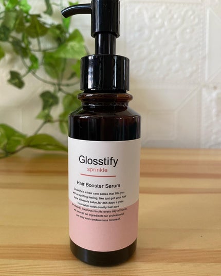 Sprinkle/Glosstify/洗い流すヘアトリートメントを使ったクチコミ(1枚目)