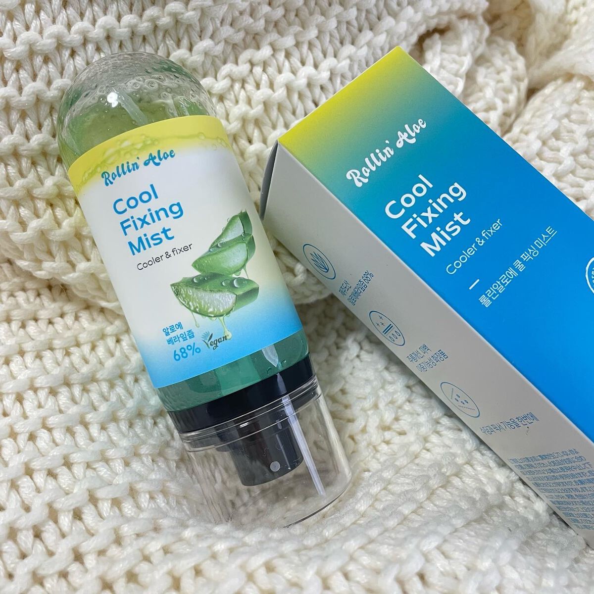 COOL FIXING MIST/Rollin' Aloe/ミスト状化粧水を使ったクチコミ(1枚目)