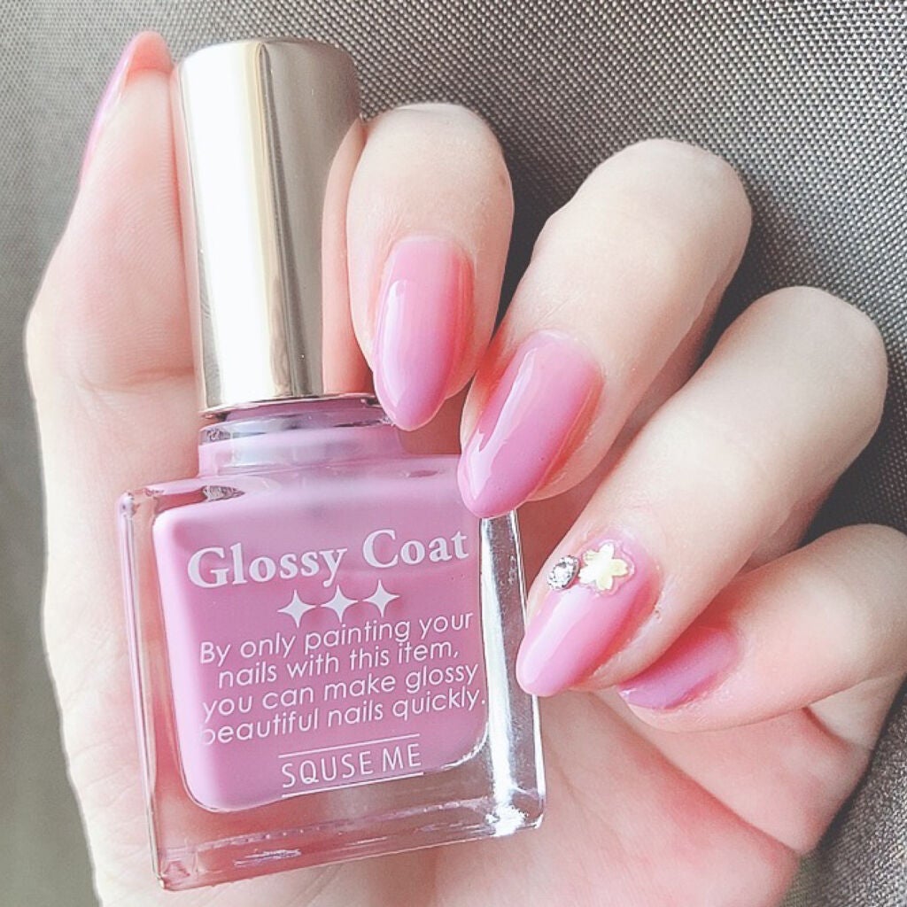 グロッシーコート/スキューズミー/オールインワンネイルを使ったクチコミ(7枚目)