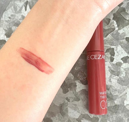ウォータリーティントリップ/CEZANNE/リップティントを使ったクチコミ(2枚目)
