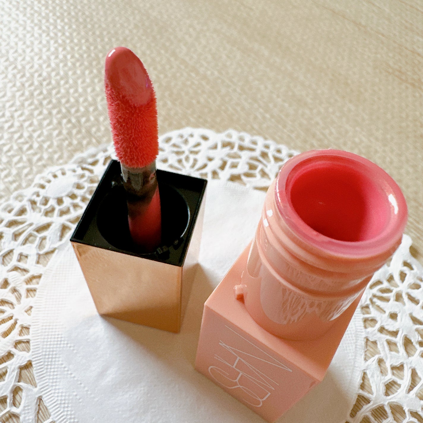 アフターグロー リキッドブラッシュ/NARS/リキッドチークを使ったクチコミ(3枚目)